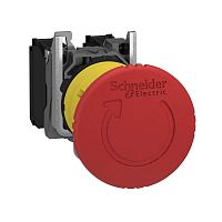 Кнопка авар. 1НО+1НЗ | код. XB5AS8445 | Schneider Electric
